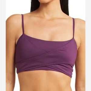 ALO Yoga Purple Seamless Sports Bra